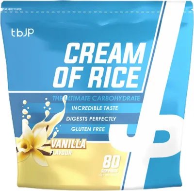 Produktbild von Trained by JP | Cream Of Rice | Complex Carbohydrate Vanilia