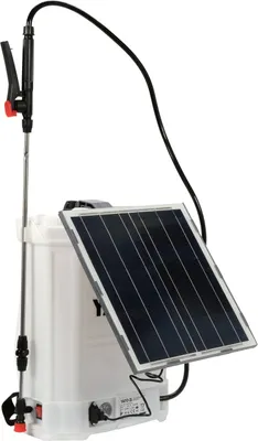 Zdjęcie produktu dla Opryskiwacz akumulatorowy / solarny, opryskiwacz plecakowy 12L