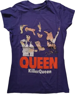 Produktbild von Queen - "Killer" T-Shirt für Damen RO2794 (L) (Violett)