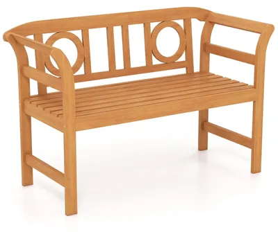 Produktbild von Gartenbank aus Akazienholz, 2-Sitzer, Tragkraft 360 kg