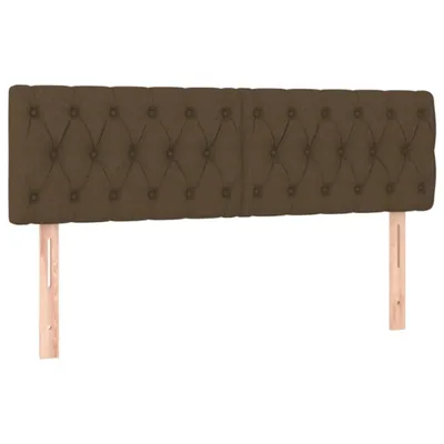 Zdjęcie produktu dla VidaXL 346357, Ciemny brąz, Poliester, Drewno, 1600 mm, 78 cm, 88 cm, 70 mm