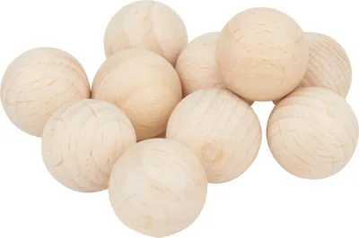 Produktbild von VBS Holzkugeln ohne Bohrung "Ø 15 mm" 10 Stück