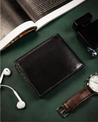 Produktbild von Pierre Cardin Herren-Geschenkset aus Leder mit Geldbörse und Gürtel
