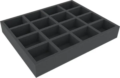 Produktbild von Schaumstoffeinlage für 16 Eaglemoss Figuren