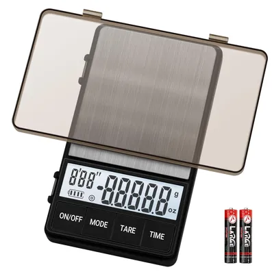 Produktbild von Mini-Kaffeewaage – 1000 g / 0,1 g – Mit Timer – LCD-Display