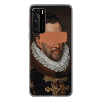Produktbild von MuchoWow® Handyhülle Schutzhülle Hülle für Huawei P40 Malerei - Gemälde - Alte Meister Silikon Softcase Handy Hülle - Handytasche