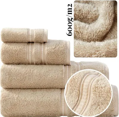 Produktbild von Bambus-Badetuch 50x90 cm aus der Harmony Kollektion – und weich