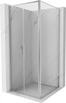 Produktbild von Mexen Exo Duschkabine 70 x 70 cm, transparent, Chrom - 814-070-070-01-00