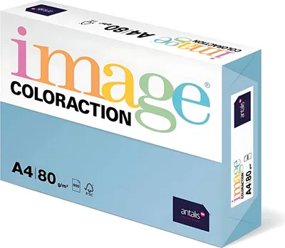 Produktbild von Kopa A4 EisblauMix Coloraction, 500Bl, 80g