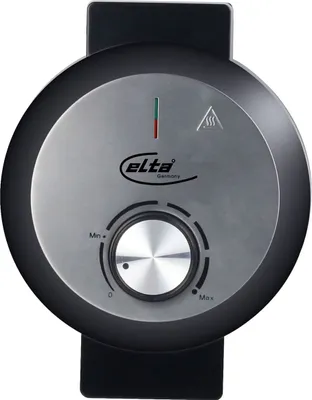 Produktbild von Elta WM-110.1 Waffeleisen, Edelstahlgehäuse, 1000 Watt, Thermostat