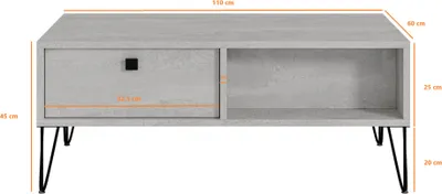 Obrázek produktu pro Konferenční stolek SELGON - beton