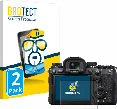 Produktbild von 2x Für Sony Alpha 1 II (ILCE1M2B) Schutzfolie BROTECT Displayschutz Display Schutz Folie Klar Transparent