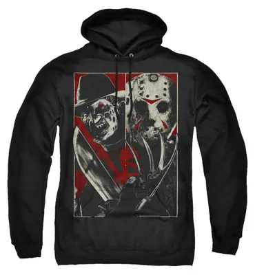 Imagen del producto de Sudadera con capucha para hombre/mujer, diseño uni, Freddy vs. Jason, modelo TV38487 (talla S), color, Imagen generada por IA