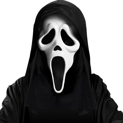 Horror Ghostface Maske – realistische Latex Maske für Halloween