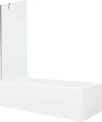 Zdjęcie produktu dla Mexen Vega Wanna 170x70 cm z Obudową i Parawanem Chrom/Transparent