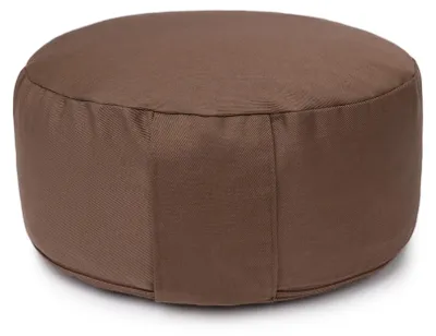 Produktbild von yogabox Yogakissen Glückssitz® Classic D - regional hergestellt - schoko 30 x 30 x 13 cm Buchweizenschalen