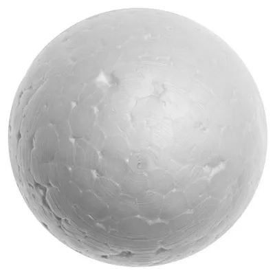 Image de Boules en polystyrène de 65 mm, lot de 18