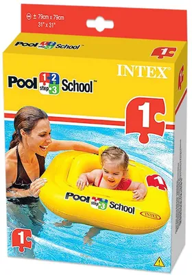 Produktbild von Intex 56587EU, Schwimmring, Junge/Mädchen, Vinyl, Mehrfarbig, Gelb