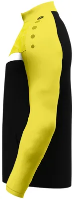 Produktbild von Jako Iconic Polyesterjacke Kinder - Schwarz / Soft Yellow