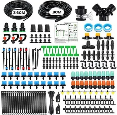 Produktbild von Famanu Automatisches Bewässerungssystem - 288-teiliges Set für Garten und Pflanzen