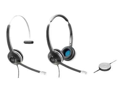 Image de Cisco Classic CP-HS-W-532-USBA= Cisco 532 w/ USB Headset Adapter two ears
