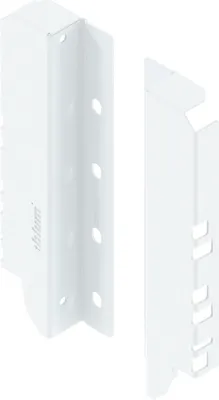 Image de Blum Tandembox Antaro support de paroi arrière hauteur C Ferrure de meuble acier blanc 2 pièces