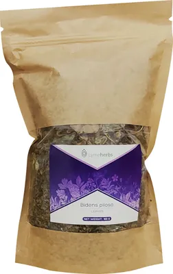 Produktbild von Behaarter Zweizahn (Bidens), Blätter (100g)