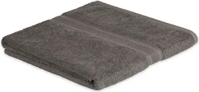 Produktbild von Badetuch Frottier 500 g/m²  100 x 150 cm Anthrazit