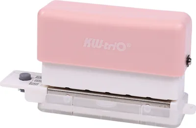 Obrázek produktu pro KW-triO děrovačka na papír se 6 otvory, přenosná mini děrovačka, podporuje více otvorů 20/26/30, otvor 5,5 mm, pro A4, A5, B5, sešity, výstřižky, diáře, plánovače, kalendáře, agendy, blahopřání, kutilské, kancelářské, domácí, školní, studentské potřeby