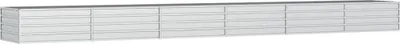 Produktbild von vidaXL Garten-Hochbeet 600x80x45 cm Verzinkter Stahl Silber