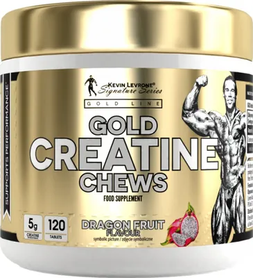 Produktbild von Kevin Levrone | Gold Creatine Chews | Creatine Monohydrate Dragon Fruit