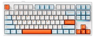 Produktbild von Mechanische Tastatur MCHOSE MC-K87 – Orange-Blau