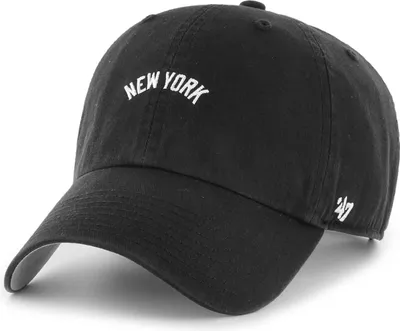 Produktbild von '47 Brand Cap MLB New York Yankees Base Runner Script CLEAN UP Black