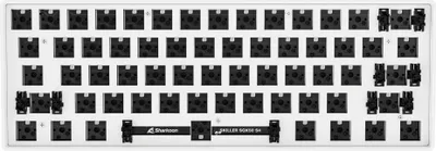 Obrázek produktu pro Sharkoon SKILLER SGK50 S4, 60%, kabelový, USB, RGB-LED, bílý
