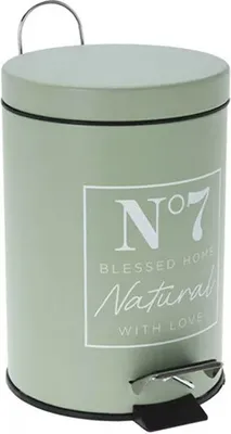Immagine prodotto di Cestino per rifiuti Excellent Houseware, metallo, 17x24,5 cm, 3 l, verniciato