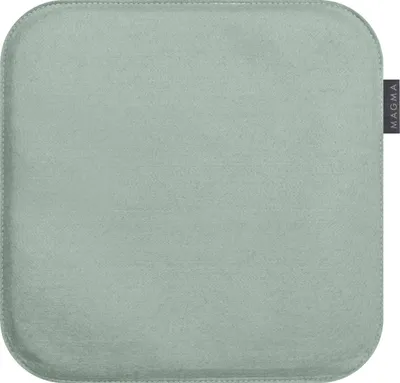 Produktbild von Magma Sitzkissen Avaro Filzoptik Uni Quadratisch Graublau 35x35 cm
