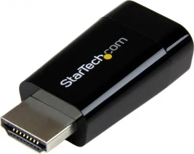 Produktbild von StarTech.com HDMI auf VGA Adapter aktiv 1920x1200 HD2VGAMICRO