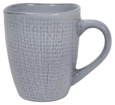 Zdjęcie produktu dla Kubek do kawy z tkaniny w kolorze szarym 340ml