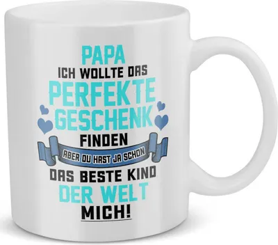 Produktbild von 22Feels Papa Geschenk Vatertag Vater Tasse Geburtstag Kaffeetasse Männer Weihnachten Herrentag Geschenkidee