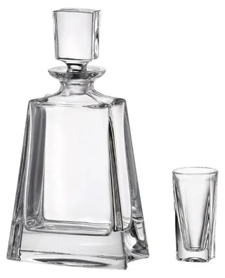 Obrázok produktu pre Sada na likér Bohemia Crystal Kathrene (1 karafa + 6 pohárov)