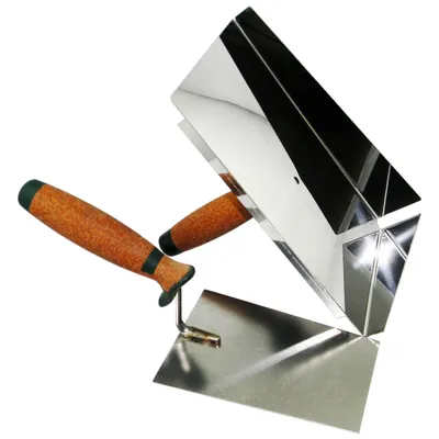 Obrázek produktu pro ConToo Sada injektážního nářadí Fugblech a trapézové hladítko 180 mm Korková rukojeť