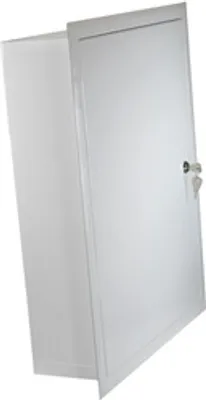 Obrázek produktu pro Kovový rozváděč montážní skříň pod omítku 400x500x120mm OMP-5, lesklá bílá