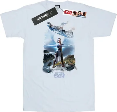 Produktbild von Star Wars - "The Last Jedi" T-Shirt für Herren BI46977 (M) (Weiß)