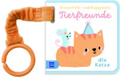 Obrázok produktu pre Erstes Fühl- und Buggybuch: Tierfreunde