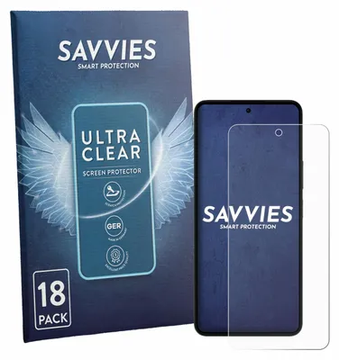 Produktbild von 18x Für OnePlus Nord CE 6 Lite Schutzfolie Savvies Displayschutz Display Schutz Folie Klar Transparent