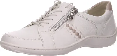 Produktbild von Waldläufer Schnürhalbschuhe in weiss/weiss kombi, Gr. 7.5