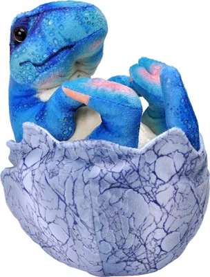 Produktbild von kuscheltier DinosauriaBaby T-Rex 20 cm Plüsch blau