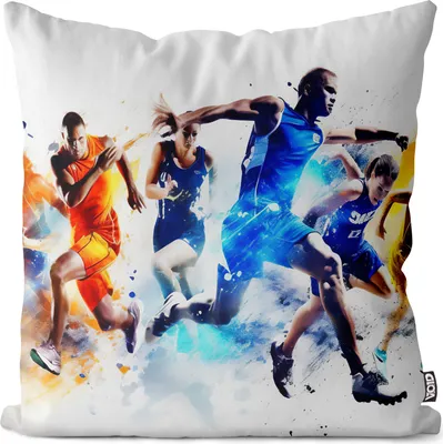 Produktbild von VOID Basketball Athleten Spiel Kissenbezug Kissenhülle sofa couch wohnzimmer dekoration wasserfest Outdoor Garten Kissen bezug deko
