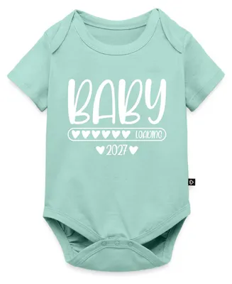 Produktbild von Spreadshirt Baby Loading | Baby 2027 Kurzarm Tages Baby Body, 62 (2-3 M.), Mint