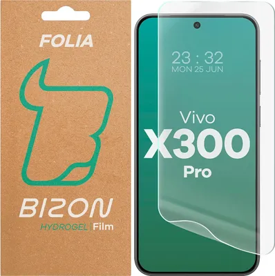 Produktbild von Hydrogel Folie für den Bildschirm für Vivo X300 Pro, Bizon Glass Hydrogel Front, 1 Stück